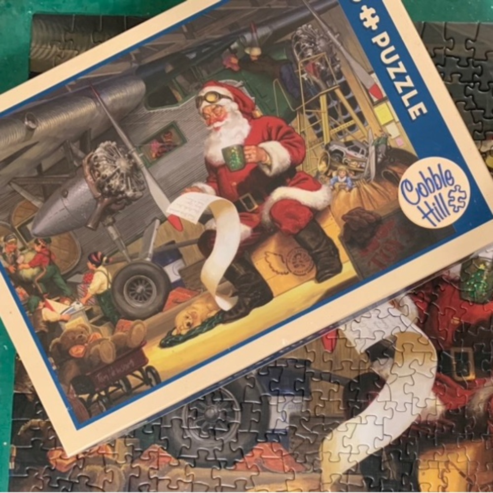 Difficult santa puzzle. Complete